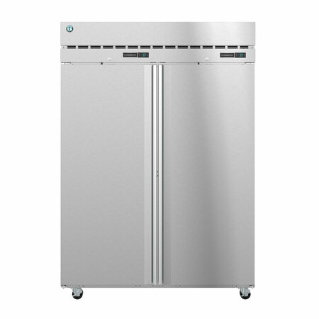 HOSHIZAKI AMERICA Refrigerator and Freezer, Two Section Dual Temp Upright, Full Stainless Doors with Lock DT2A-FS